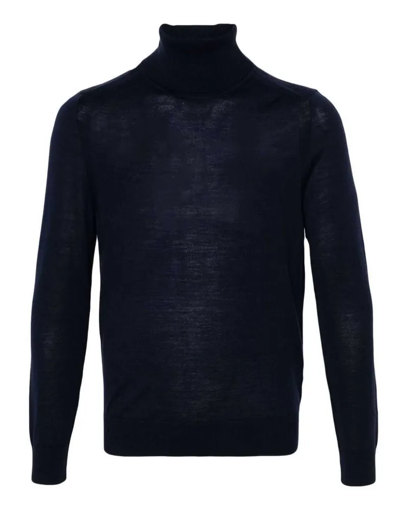 Paul Smith Rollkragenpullover Marineblau