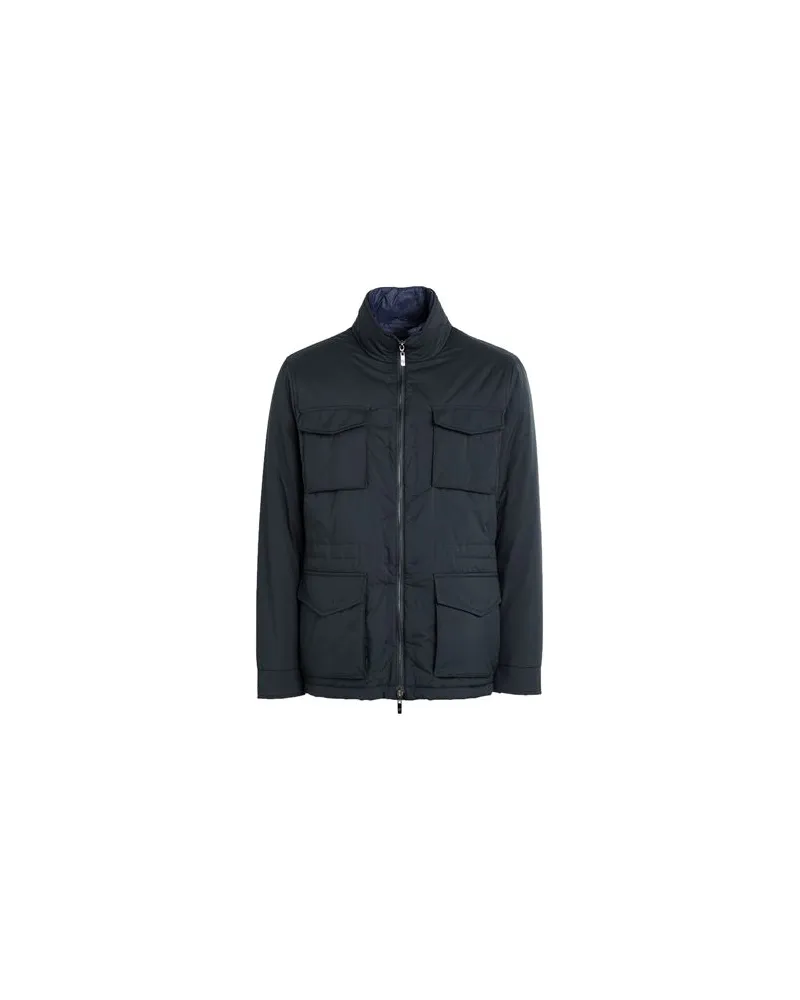 Pal Zileri JACKEN & MÄNTEL - Pufferjacken & Daunenjackenauf YOOX.COM Nachtblau