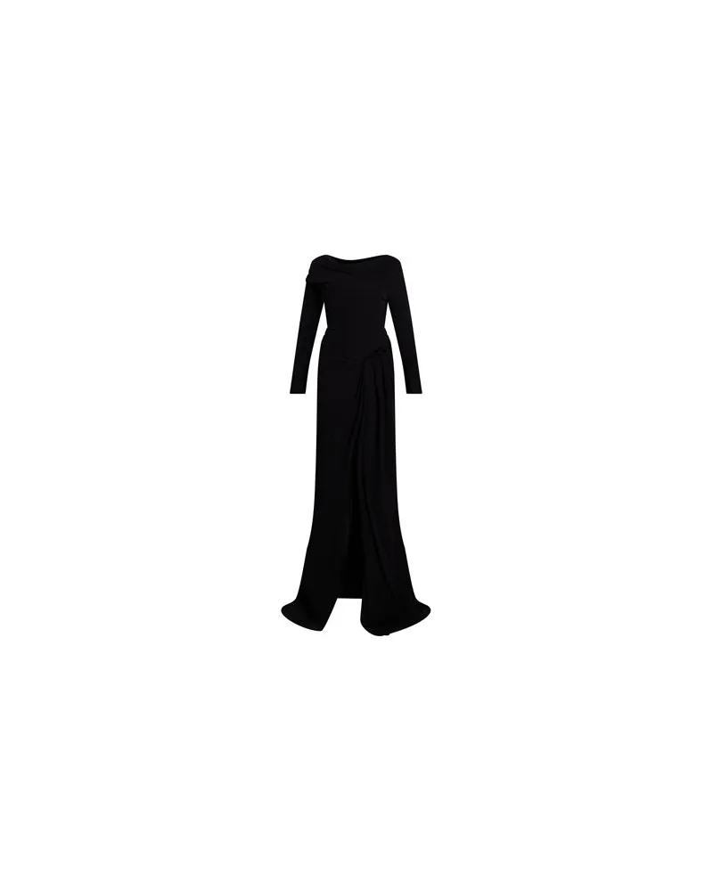 16ARLINGTON KLEIDER - Maxi-Kleiderauf YOOX.COM Schwarz