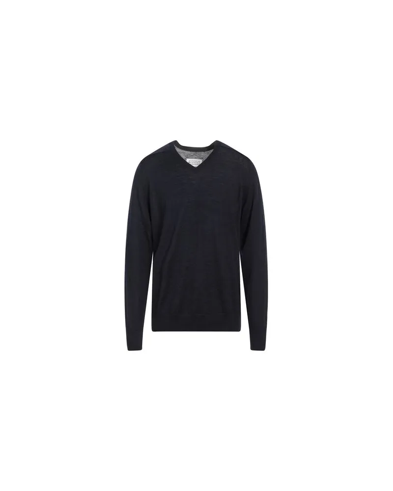 Maison Margiela STRICKWAREN - Pulloverauf YOOX.COM Nachtblau