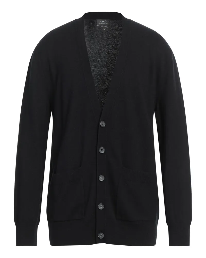 A.P.C. Strickjacke Schwarz