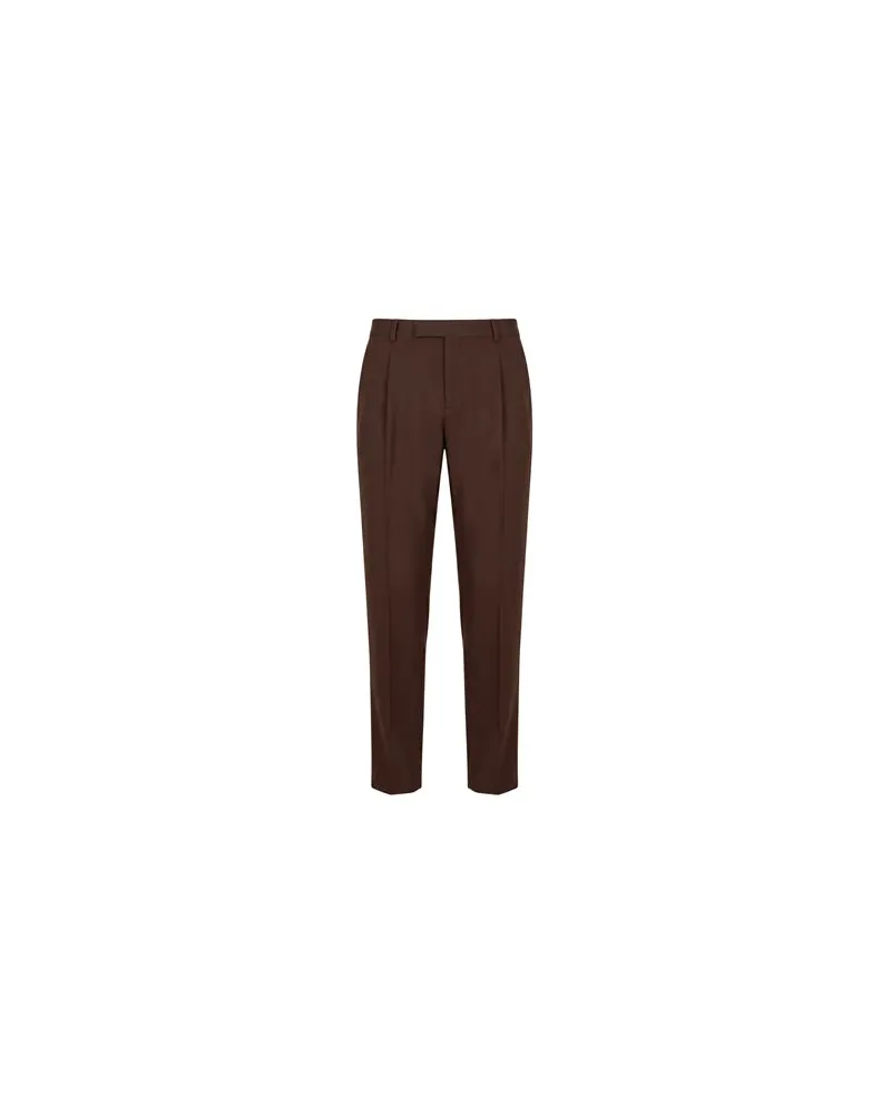 LARDINI HOSEN & RÖCKE - Hosenauf YOOX.COM Schokobraun