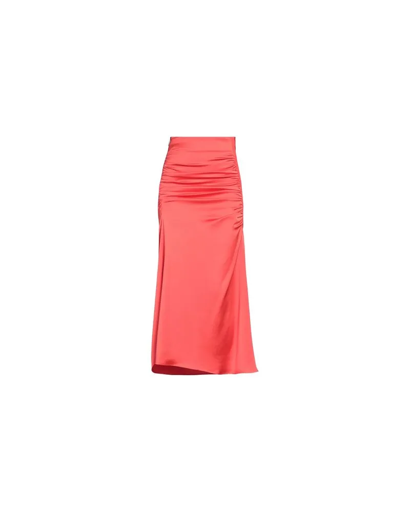 MSGM HOSEN & RÖCKE - Midi-Röckeauf YOOX.COM Tomatenrot