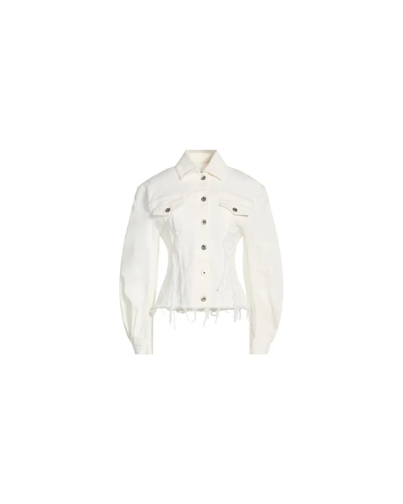 Lanvin JACKEN & MÄNTEL - Jeansjacken/Mäntelauf YOOX.COM Weiß