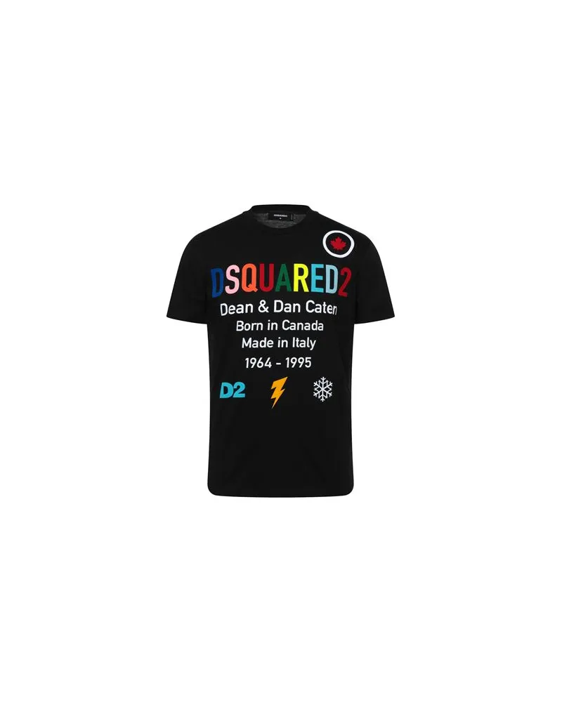 Dsquared2 TOPS - T-shirtsauf YOOX.COM Schwarz