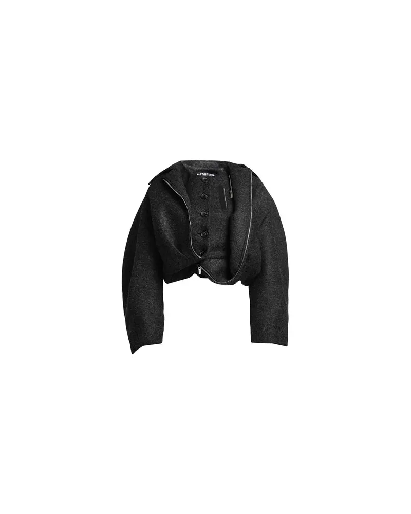 Jacquemus JACKEN & MÄNTEL - Mäntelauf YOOX.COM Braungrau