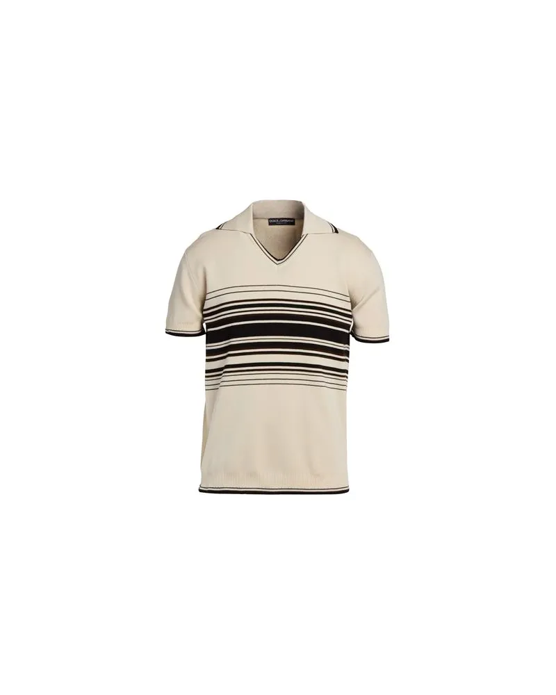 Dolce & Gabbana RE-EDITION - TOPS - Poloshirtsauf YOOX.COM Beige