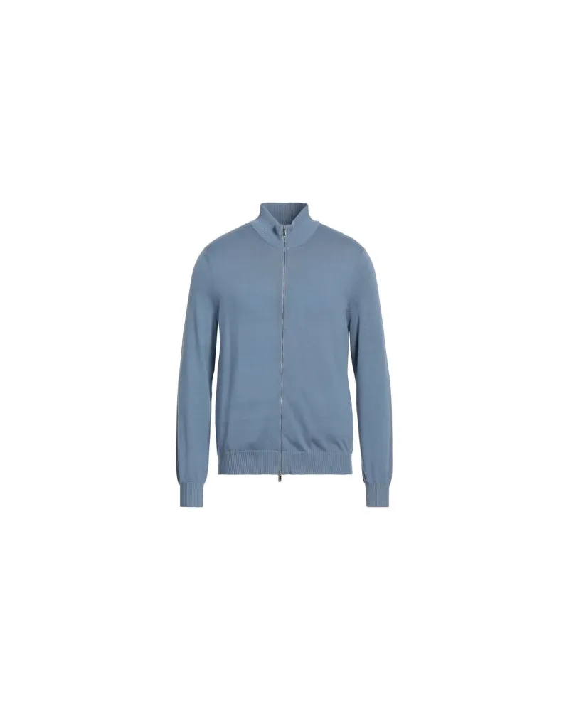 Malo STRICKWAREN - Strickjackenauf YOOX.COM Blaugrau
