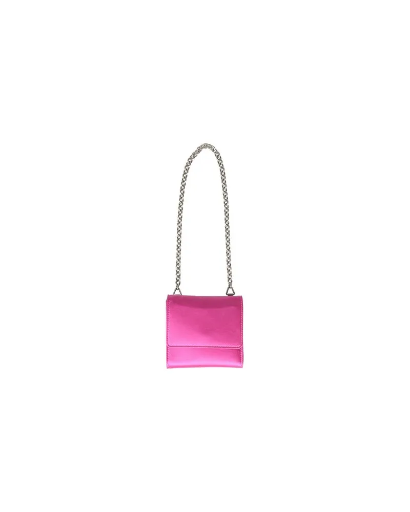OFF-WHITE Kleinlederwaren - Portemonnaies mit Tragriemenauf YOOX.COM Magenta