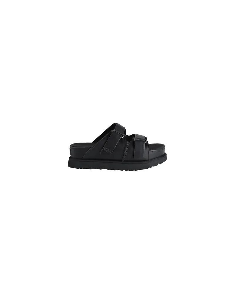 UGG GOLDENSTAR HI SLIDE  - SCHUHE - Sandalenauf YOOX.COM Schwarz