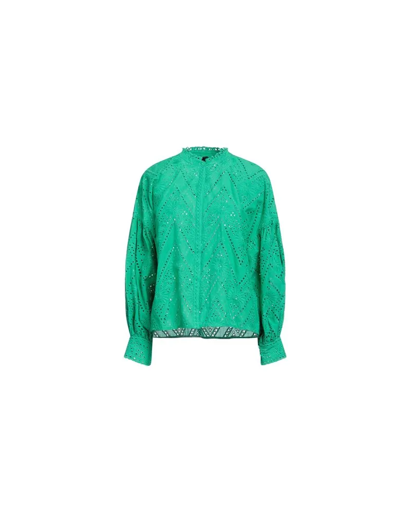Maje TOPS - Hemdenauf YOOX.COM Grün