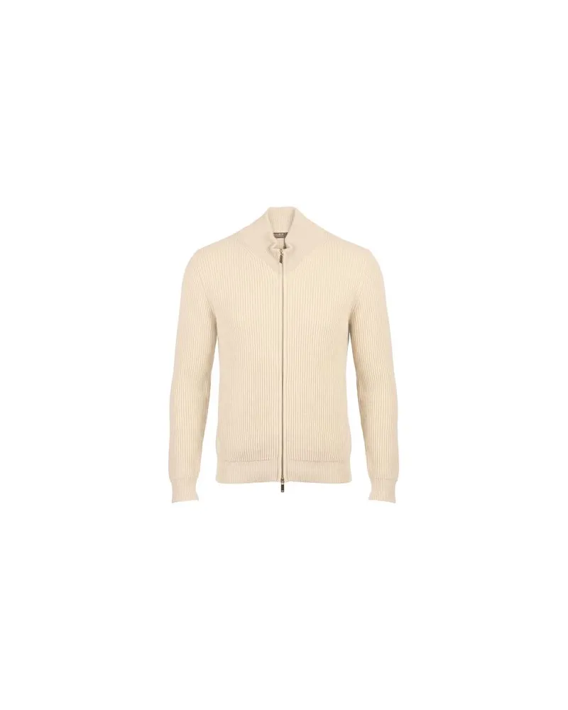 MOORER STRICKWAREN - Strickjackenauf YOOX.COM Beige