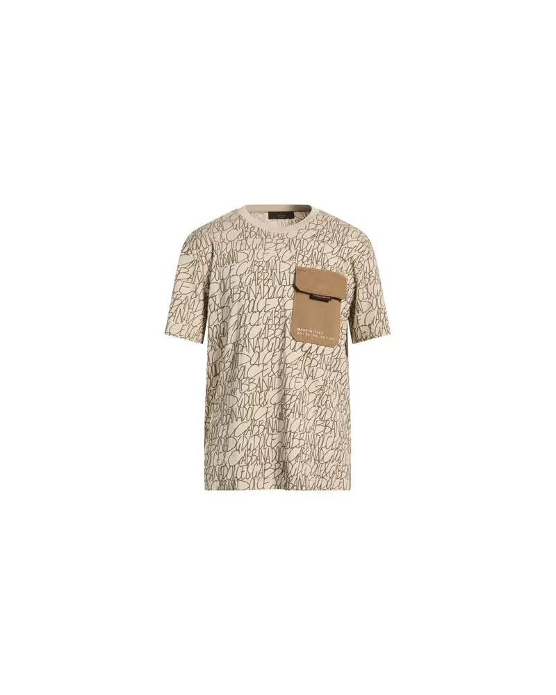 Dolce & Gabbana TOPS - T-shirtsauf YOOX.COM Beige