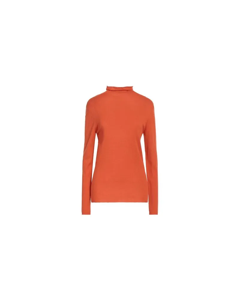 Compagnia Italiana STRICKWAREN - Rollkragenpulloverauf YOOX.COM Orange