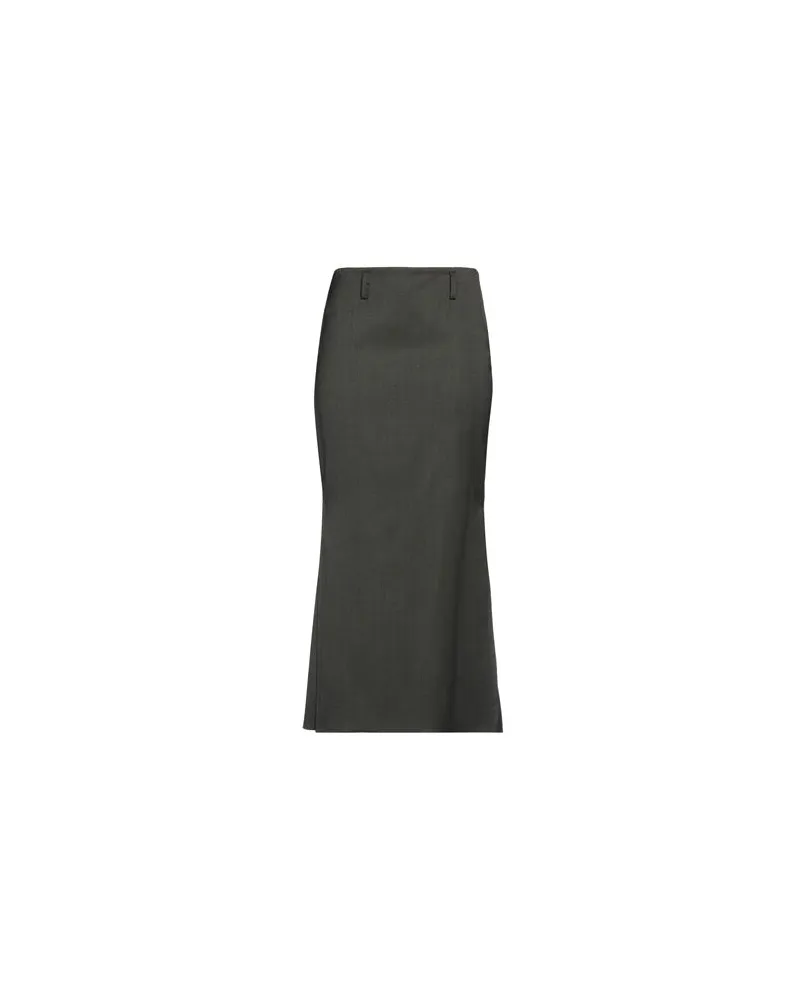 SPORTMAX HOSEN & RÖCKE - Maxi-Röckeauf YOOX.COM Braungrau