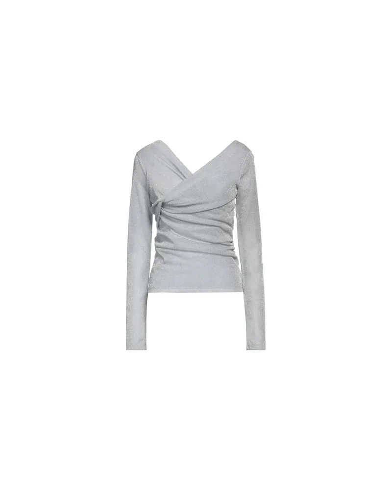 MSGM STRICKWAREN - Pulloverauf YOOX.COM Silber