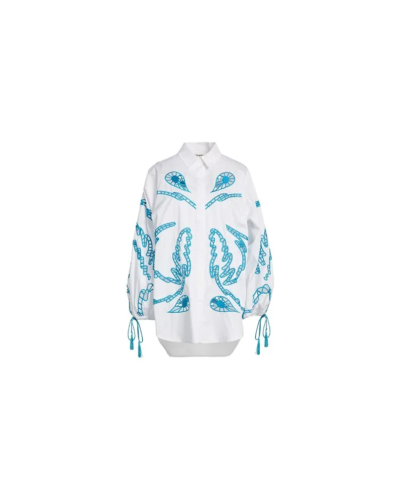 Silvian Heach TOPS - Hemdenauf YOOX.COM Weiß