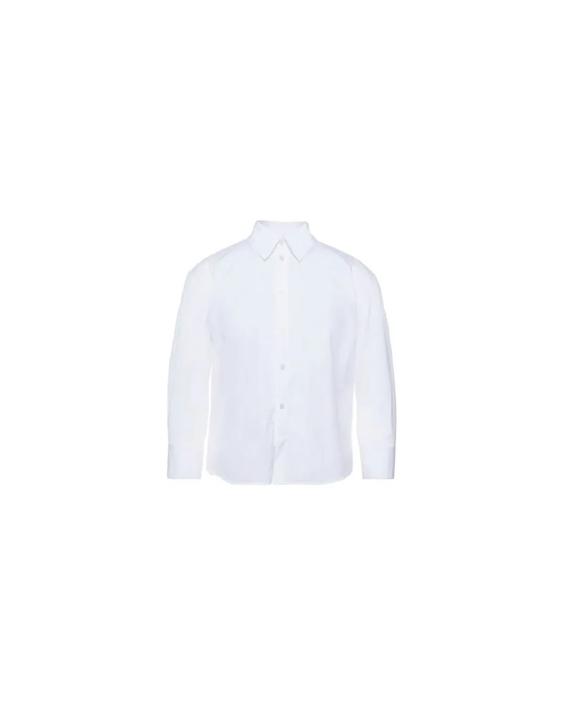 Jil Sander TOPS - Hemdenauf YOOX.COM Weiß