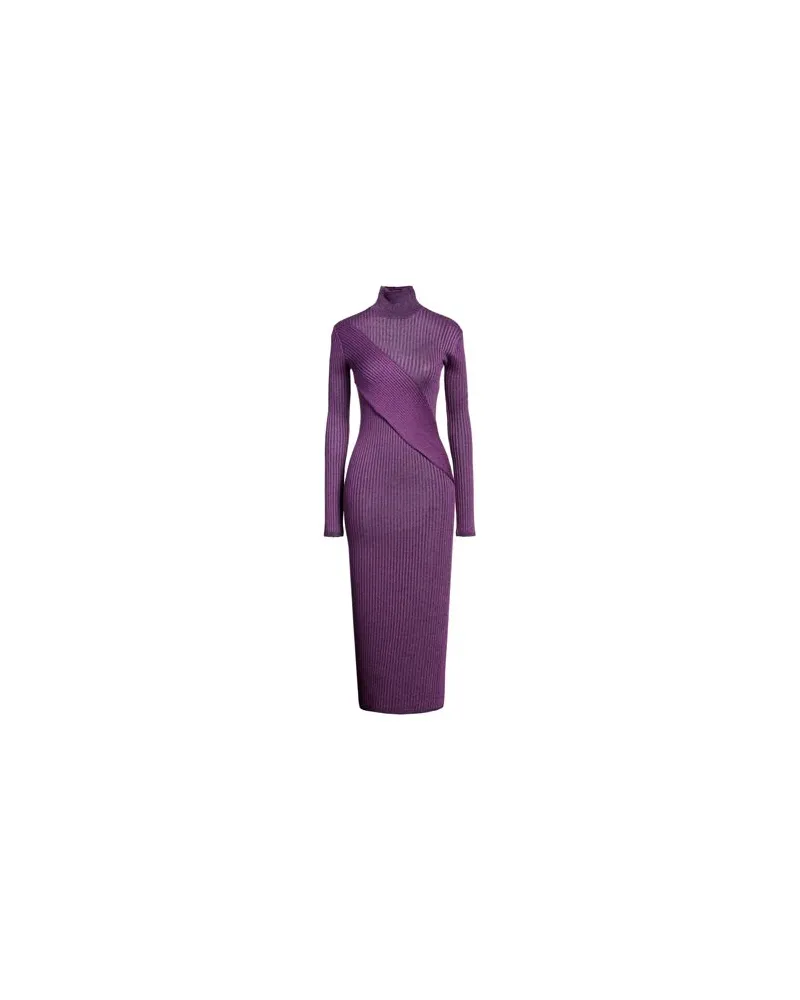 BCBGMAXAZRIA KLEIDER - Midi-Kleiderauf YOOX.COM Violett