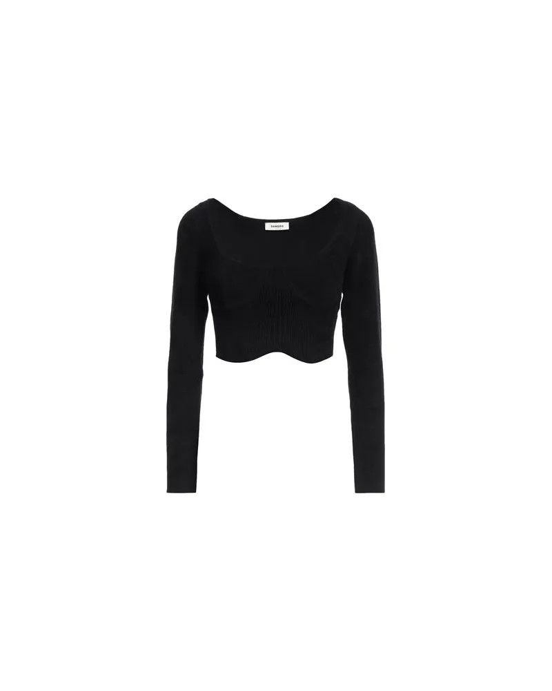 Sandro TOPS - Topsauf YOOX.COM Schwarz