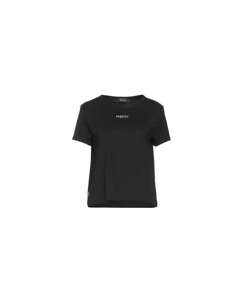 Freddy TOPS - T-shirtsauf YOOX.COM Schwarz