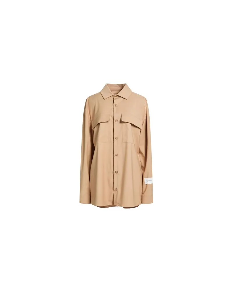 HINNOMINATE TOPS - Hemdenauf YOOX.COM Beige