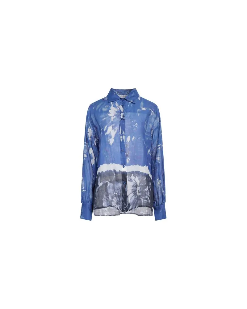 Ermanno Scervino TOPS - Hemdenauf YOOX.COM Blau