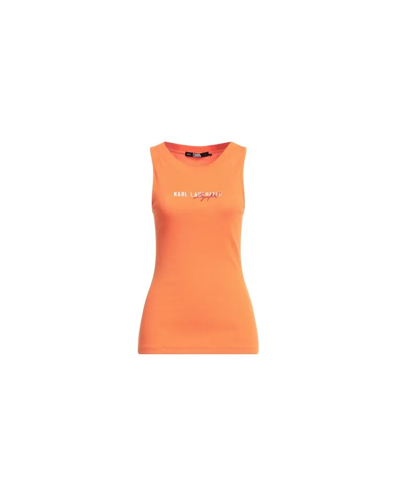 Karl Lagerfeld TOPS - Tank Topsauf YOOX.COM Orange