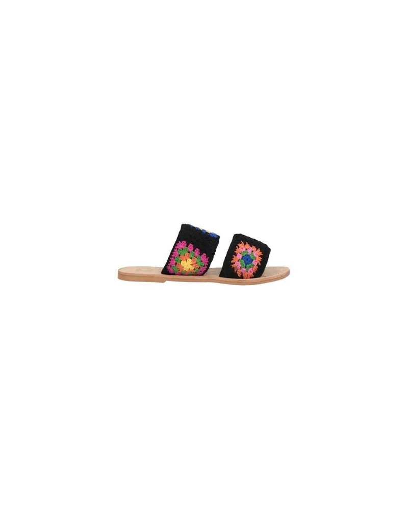 Manebí SCHUHE - Sandalenauf YOOX.COM Schwarz
