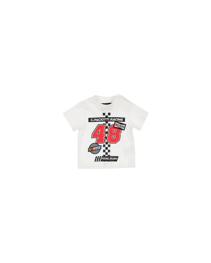Cesare Paciotti TOPS - T-shirtsauf YOOX.COM Weiß