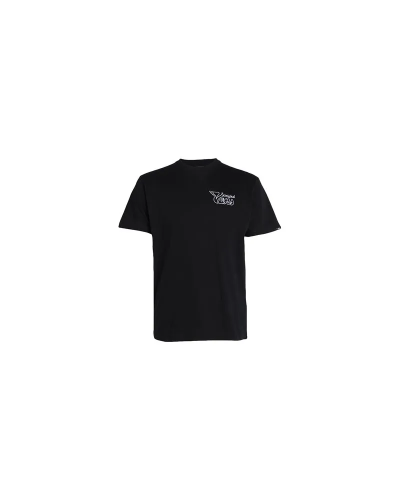Vans OLD SKOOL SKULL SS TEE  - TOPS - T-shirtsauf YOOX.COM Schwarz