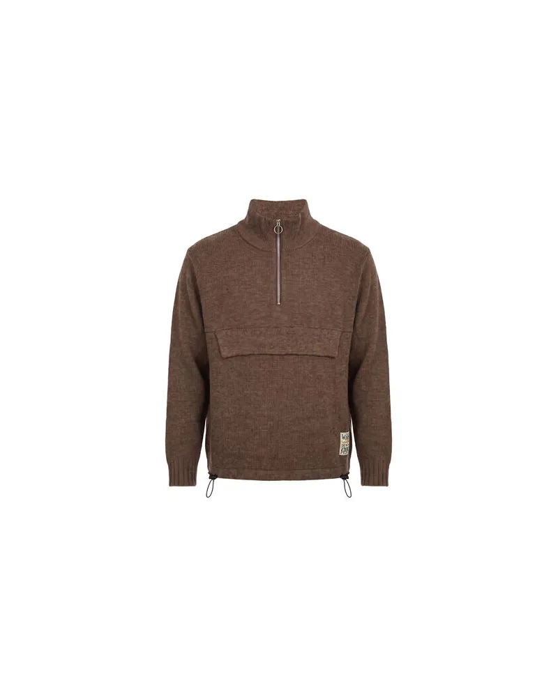 KAPITAL STRICKWAREN - Rollkragenpulloverauf YOOX.COM Khaki