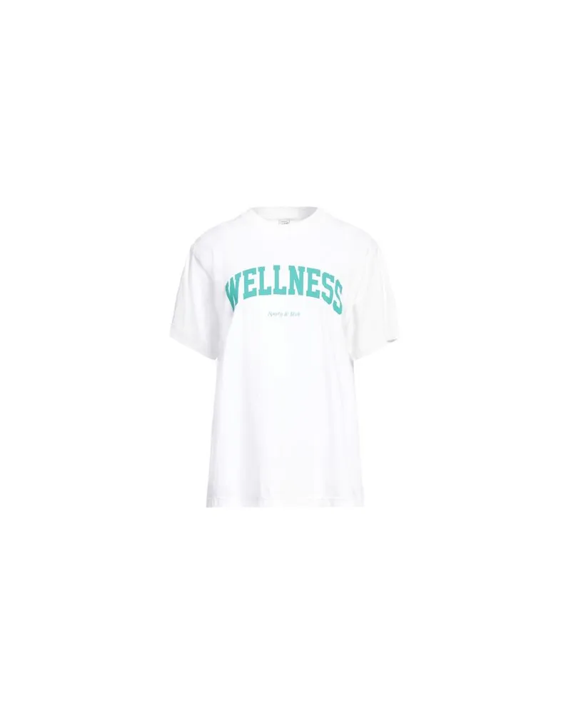 SPORTY & RICH TOPS - T-shirtsauf YOOX.COM Weiß