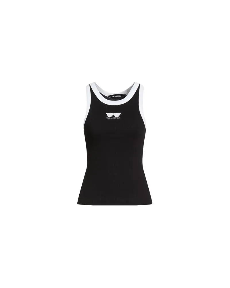 Karl Lagerfeld TOPS - Tank Topsauf YOOX.COM Schwarz