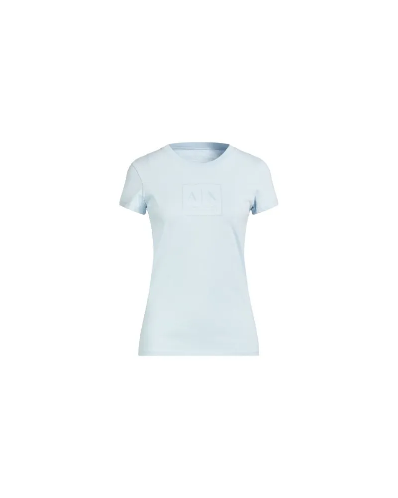 Armani Exchange TOPS - T-shirtsauf YOOX.COM Himmelblau