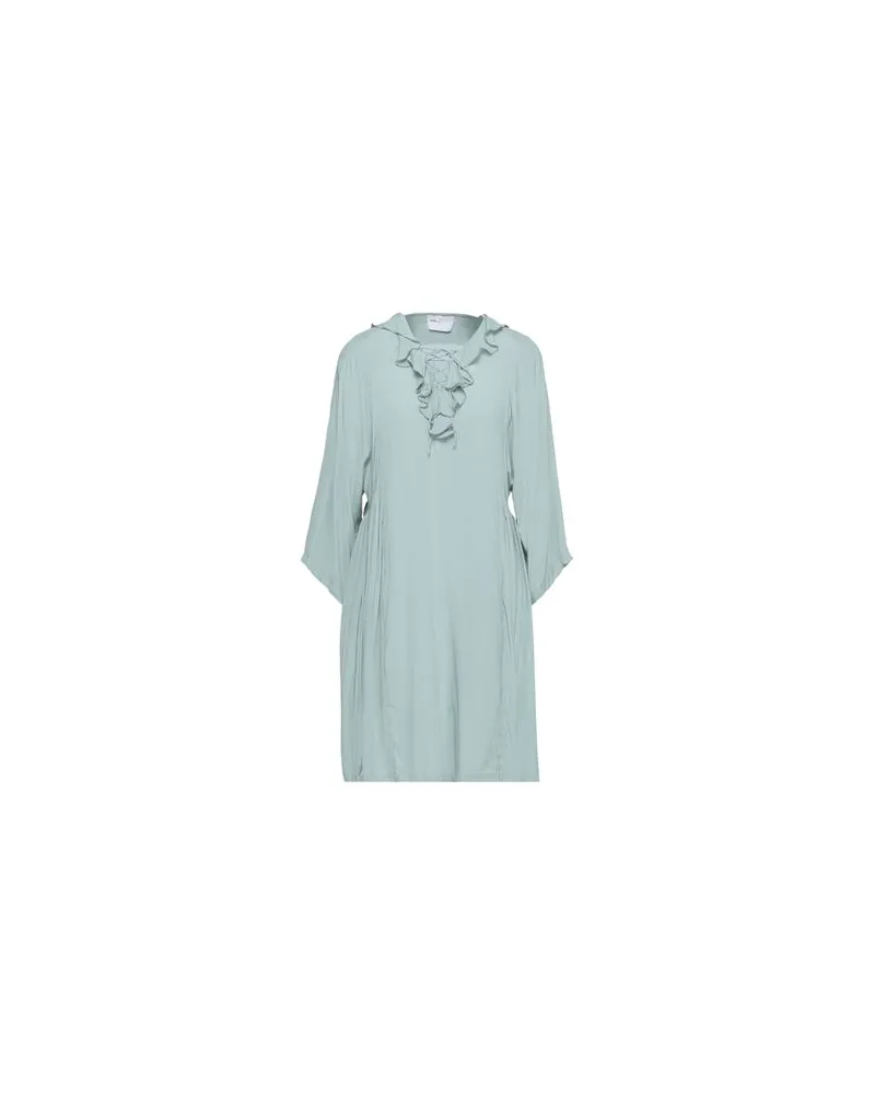 Isabelle Blanche KLEIDER - Mini-Kleiderauf YOOX.COM Salbeigrün