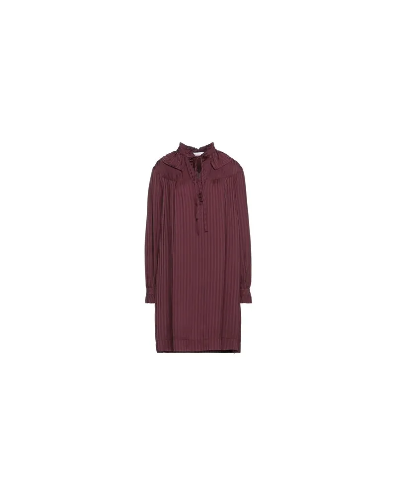 See by Chloé KLEIDER - Mini-Kleiderauf YOOX.COM Pflaume