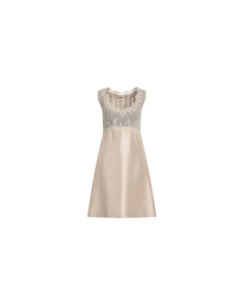 Ermanno Scervino KLEIDER - Mini-Kleiderauf YOOX.COM Maulwurfsgrau