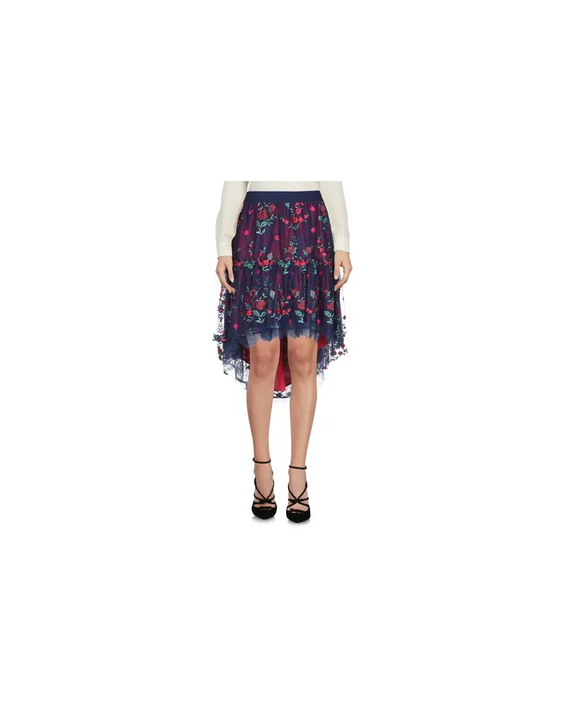 Pinko HOSEN & RÖCKE - Midi-Röckeauf YOOX.COM Nachtblau