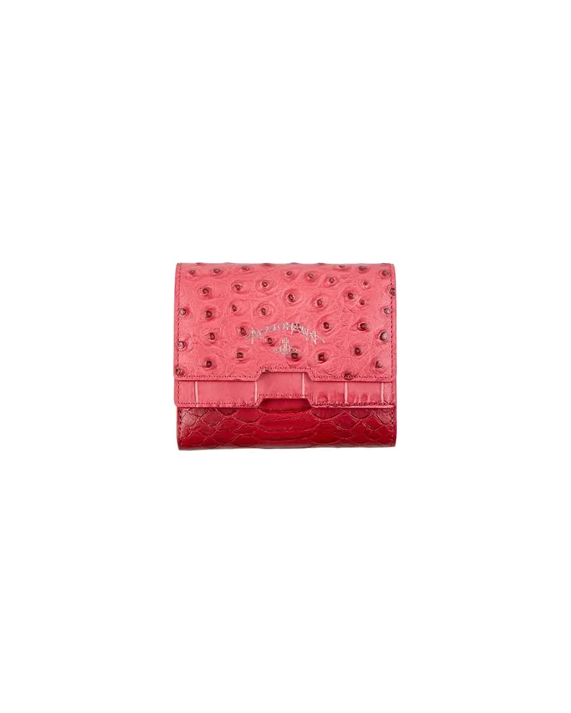 Vivienne Westwood Kleinlederwaren - Brieftaschenauf YOOX.COM Rot