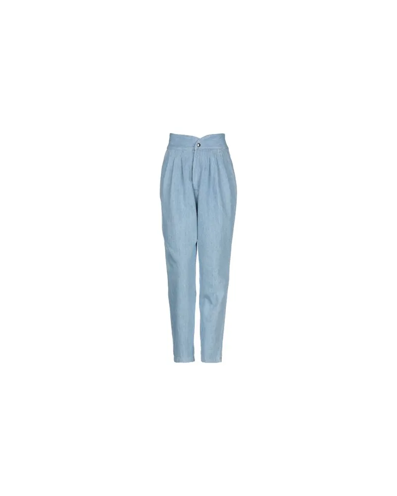 Forte Couture HOSEN & RÖCKE - Jeanshosenauf YOOX.COM Blau