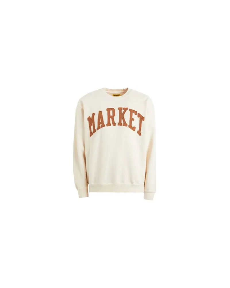 Market VINTAGE WASH CREWNECK  - TOPS - Sweatshirtsauf YOOX.COM Beige