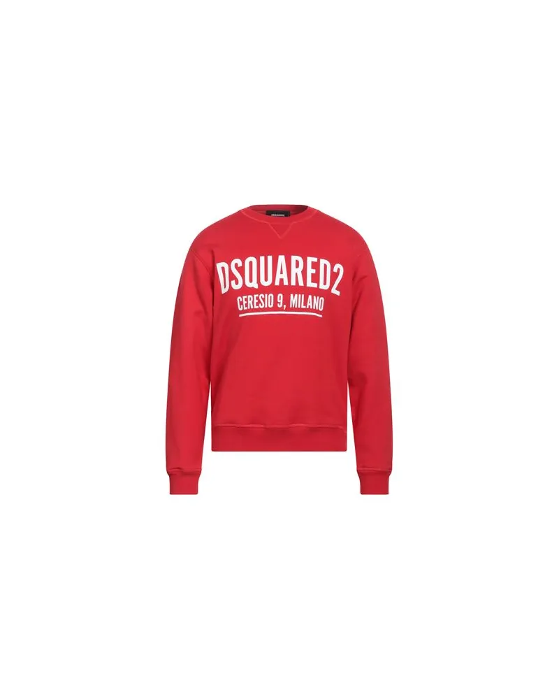 Dsquared2 TOPS - Sweatshirtsauf YOOX.COM Rot