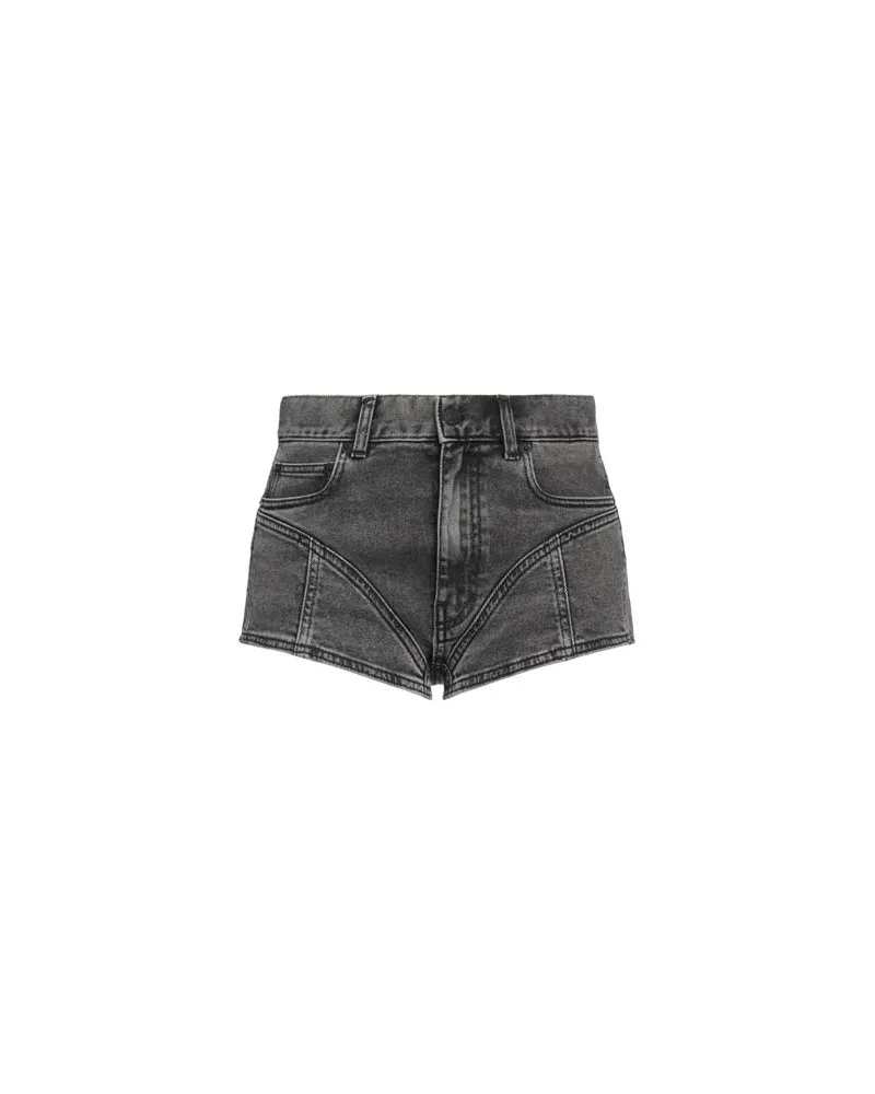 Thierry Mugler HOSEN & RÖCKE - Jeansshortsauf YOOX.COM Schwarz
