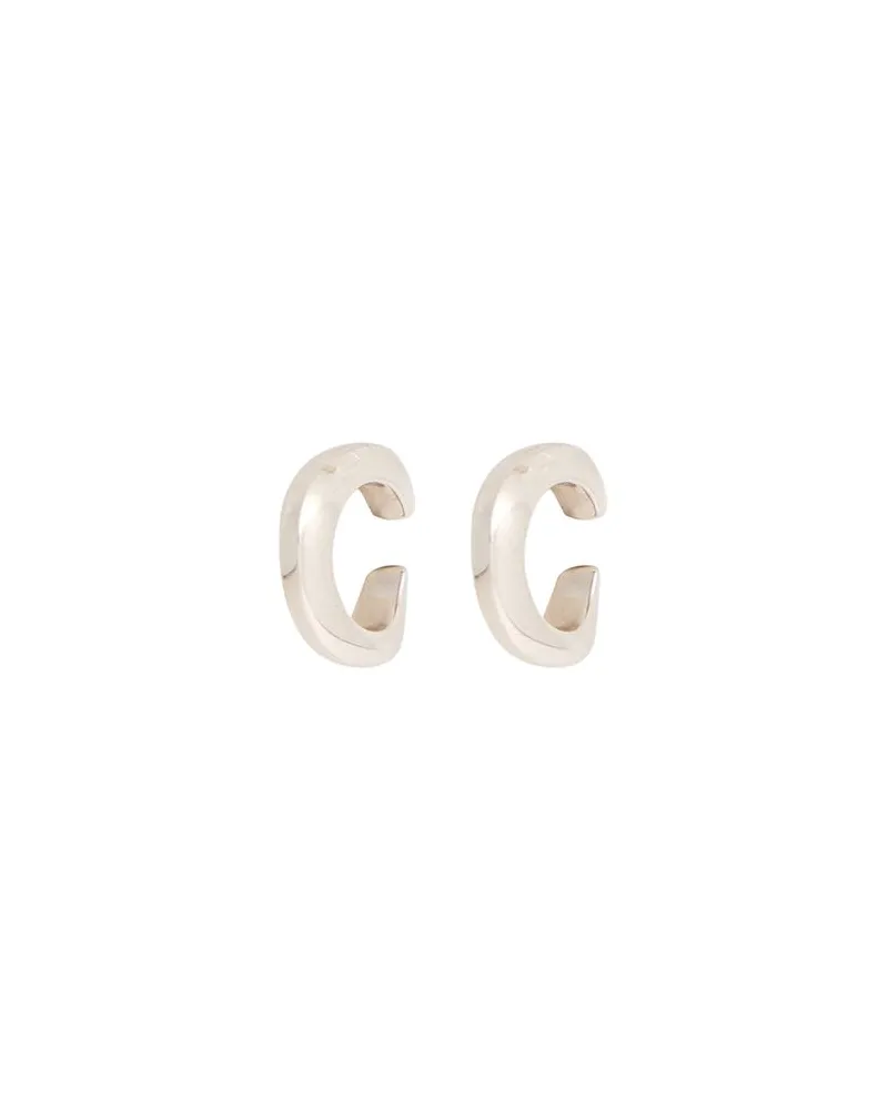 Jil Sander SCHMUCK und UHREN - Ohrringeauf YOOX.COM Silber