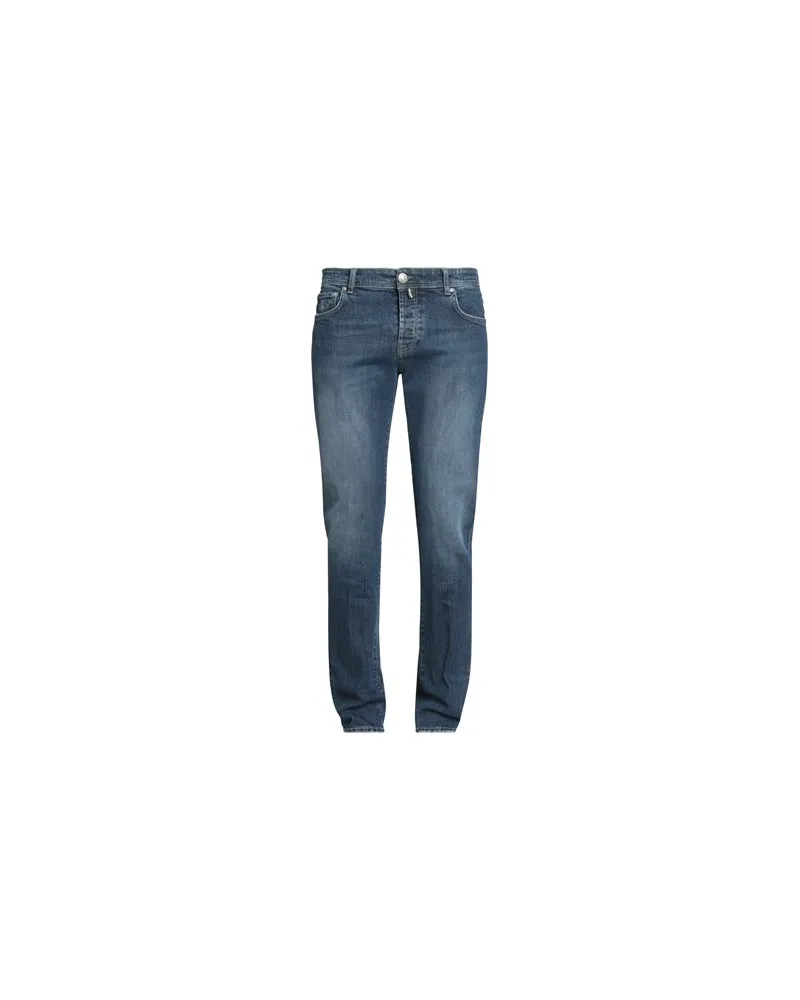 Luigi Borrelli HOSEN & RÖCKE - Jeanshosenauf YOOX.COM Blau
