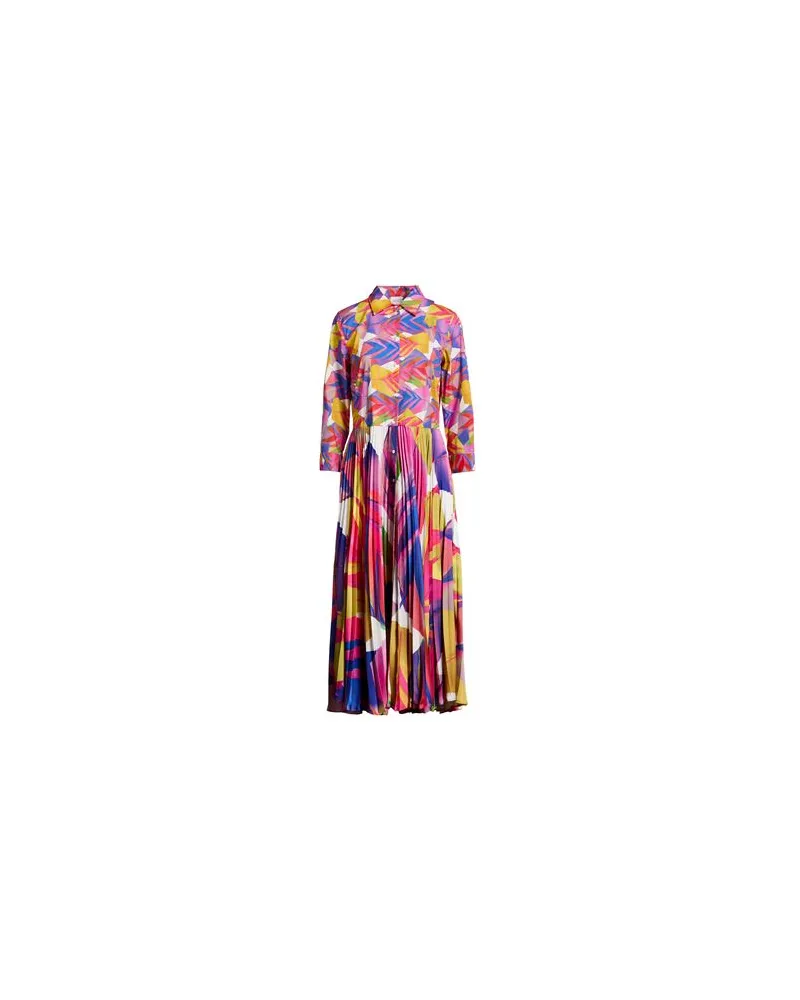Sara Roka KLEIDER - Maxi-Kleiderauf YOOX.COM Fuchsia