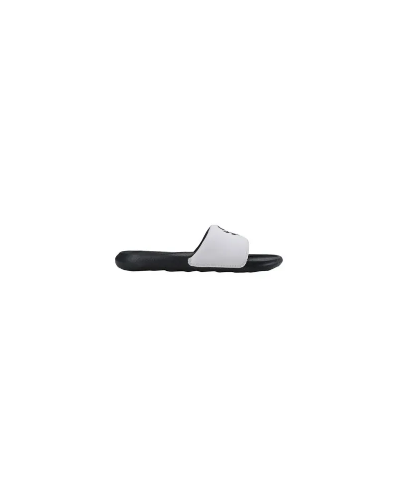 Nike VICTORI ONE NN SLIDE   - NIKE VICTORI ONE NN SLIDE - SCHUHE - Sandalenauf YOOX.COM Hellgrau