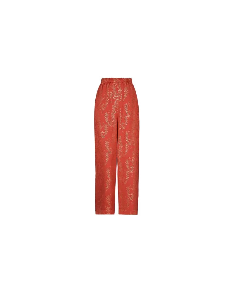 forte_forte HOSEN & RÖCKE - Hosenauf YOOX.COM Rostrot