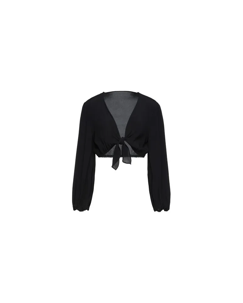 Jucca STRICKWAREN - Wickelpulloverauf YOOX.COM Schwarz